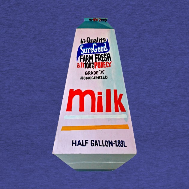 Milk Carton by SPINADELIC